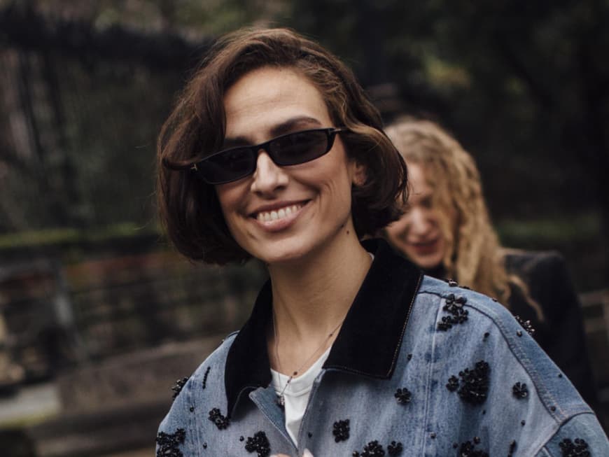 Bob mit welligem Haar Bob mit welligem Haar