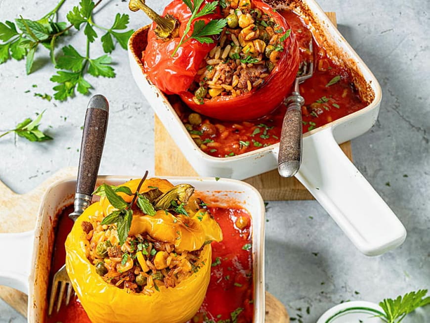 Gefüllte Paprika: Die 6 leckersten Rezepte Gefüllte Paprika: Die 6 leckersten Rezepte