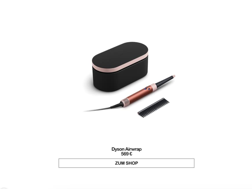 Dyson Airwrap in Strawberry Bronze
