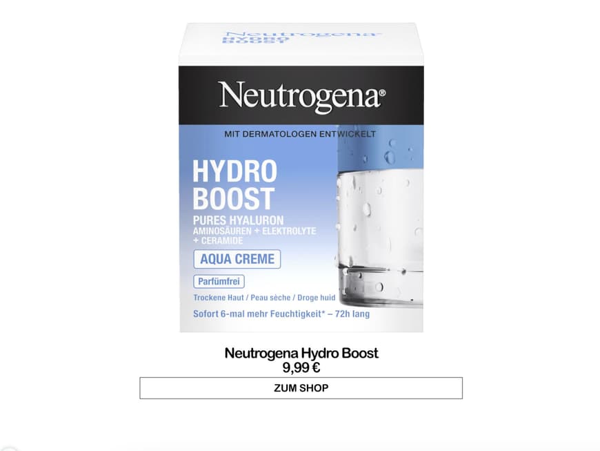 Neutrogena Hyaluron-Creme