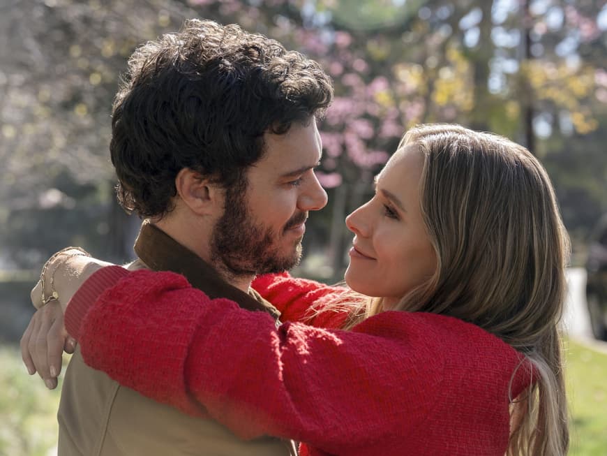 Adam Brody und Kristen Bell in "Nobody Wants This".