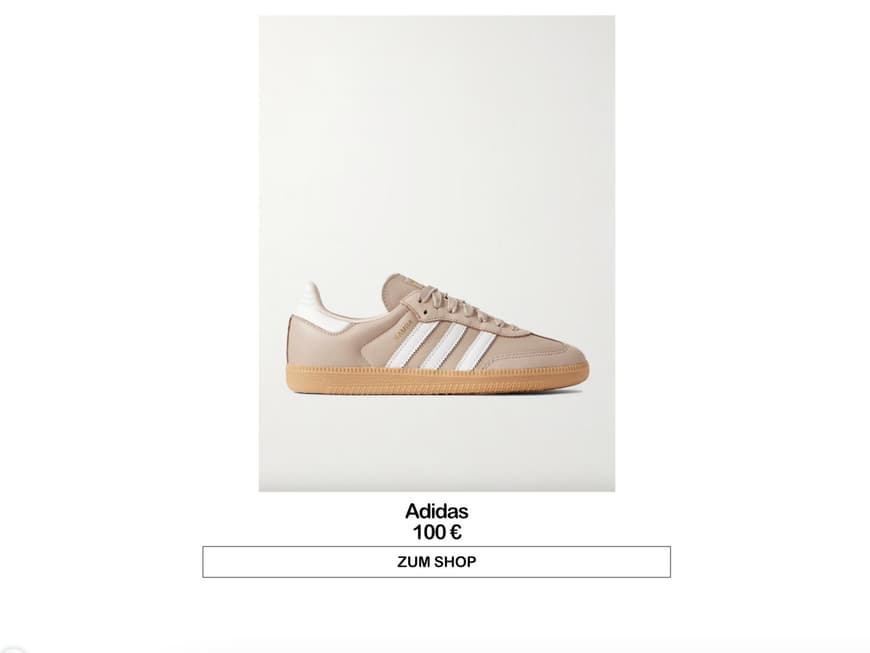 Adidas Samba in Taupe-Beige