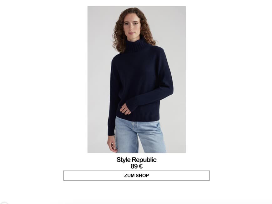 Kaschmir-Pullover von Style Republic