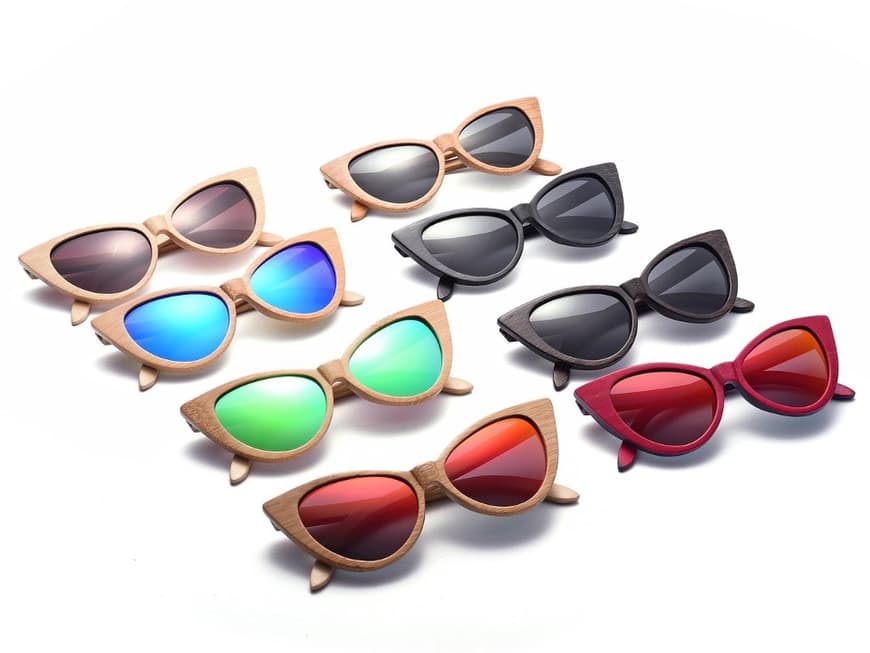 Cateye-Sonnenbrillen in verschiedenen Farben