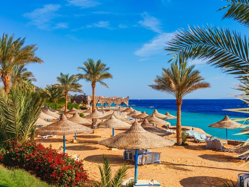 Strand von Sharm El-Sheikh