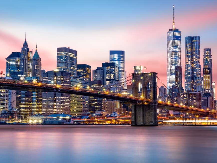 Brooklyn Bridge in New York City