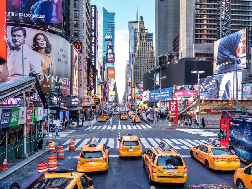 Times Square in New York City