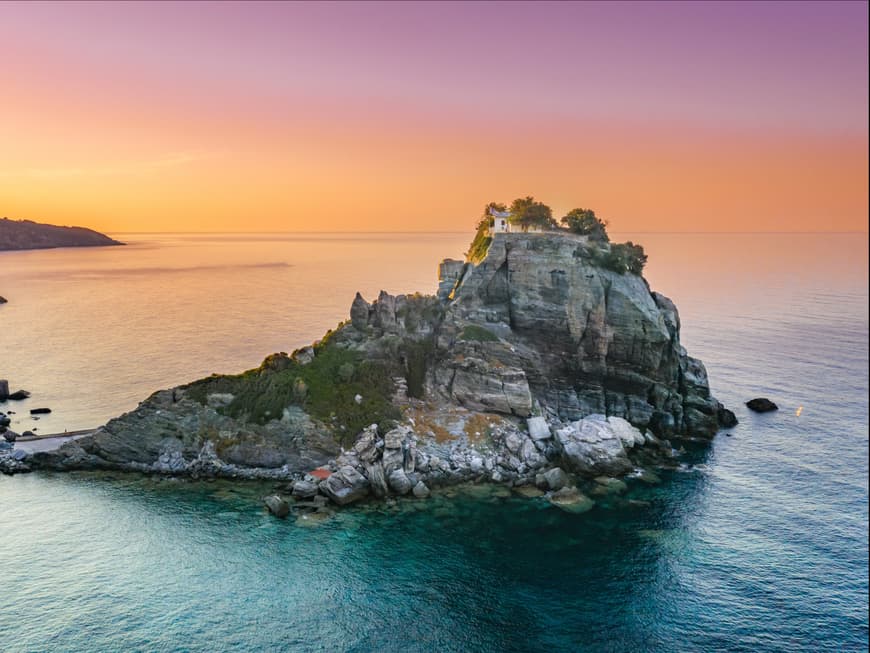 Agios Ioannis Kastri auf Skopelos