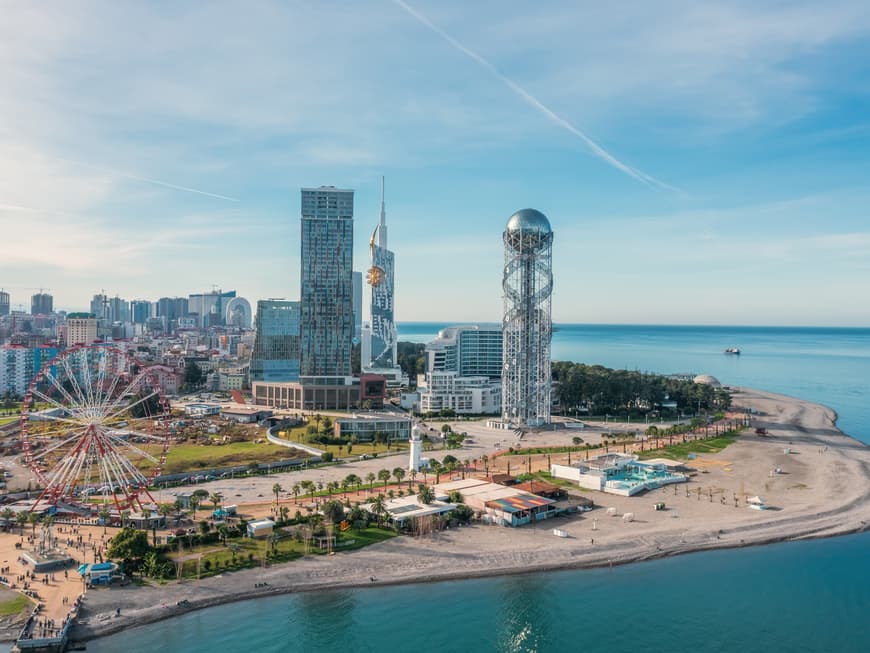 Küste von Batumi in Georgien