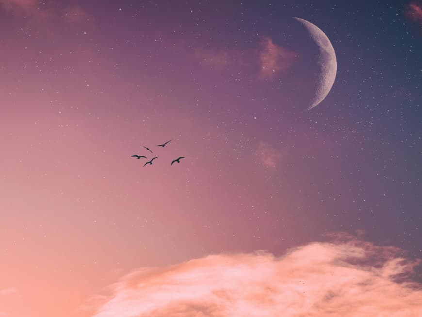 Für zwei Sternzeichen ist die Sommersonnenwende am 21. Juni lebensverändernd. Abendhimmel