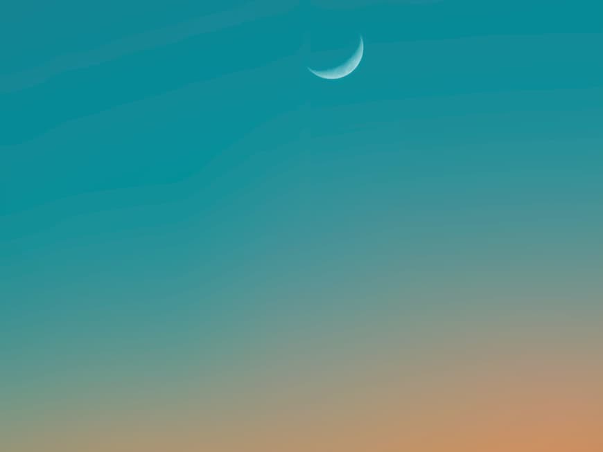 Drei Sternzeichen dürfen sich im Juli auf einen positiven Neuanfang freuen – für sie wird jetzt alles besser! Mond am Himmel