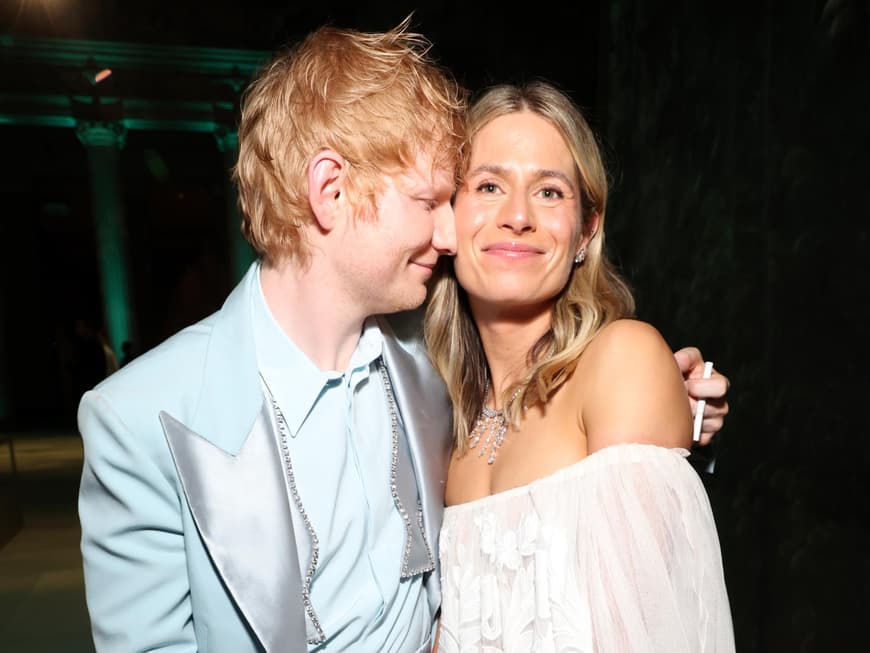 Ed Sheeran mit Ehefrau Cherry Seaborn