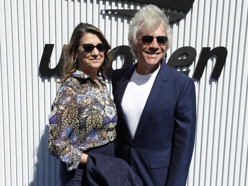 Jon Bon Jovi mit Ehefrau Dorothea Hurley