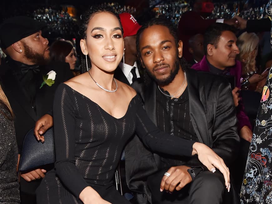 Kendrick Lamar mit Whitney Alford