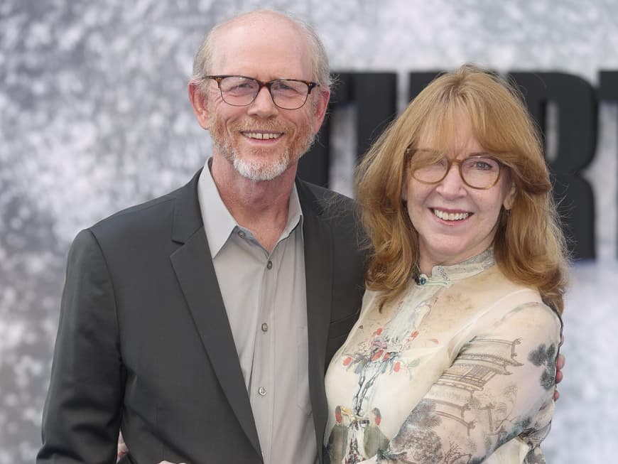 Ron Howard mit Ehefrau Cheryl Howard