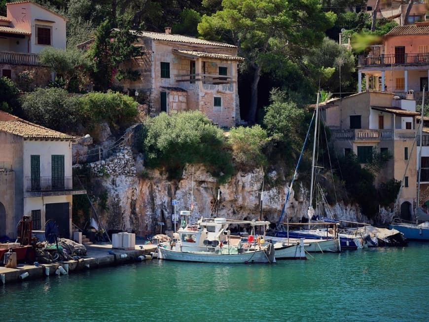 Eine Bucht auf Mallorca