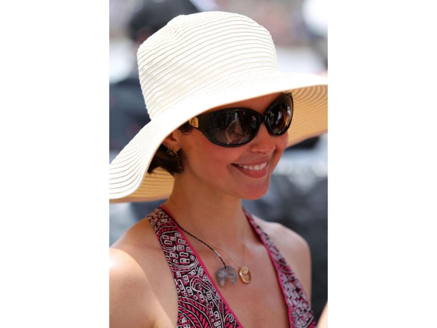 Ashley Judd mit Hut
