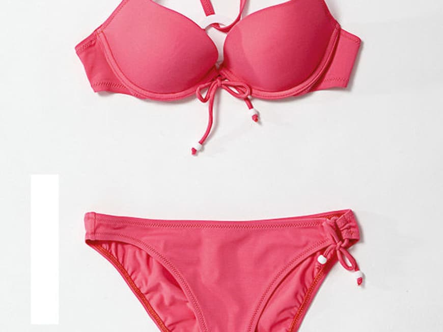 Korallfarbener Bikini von Cheek by Lisca Korallfarbener Bikini von Cheek by Lisca