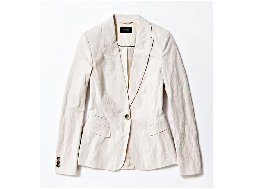 Klassischer Blazer aus Leinen