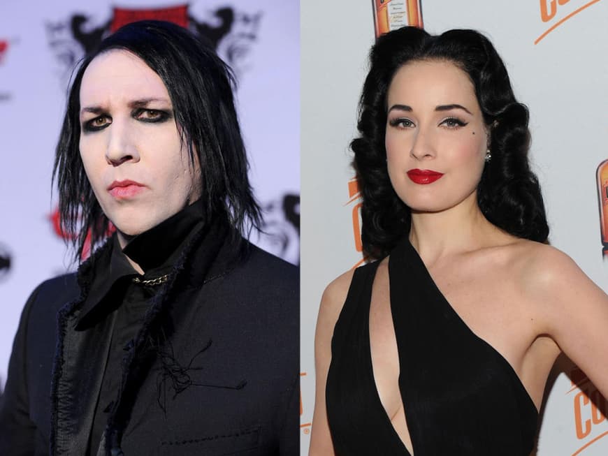 Marilyn Manson und Dita von Teese Marilyn Manson und Dita von Teese