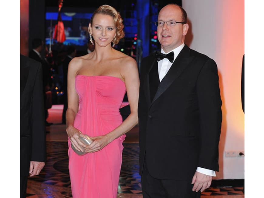Prinz Albert II von Monaco und Charlene Wittstock Prinz Albert II von Monaco und Charlene Wittstock