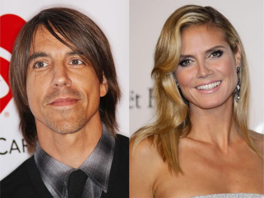 Anthony Kiedis und Heidi Klum Anthony Kiedis und Heidi Klum