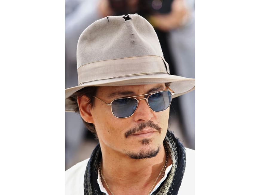 Johnny Depp mit Hut