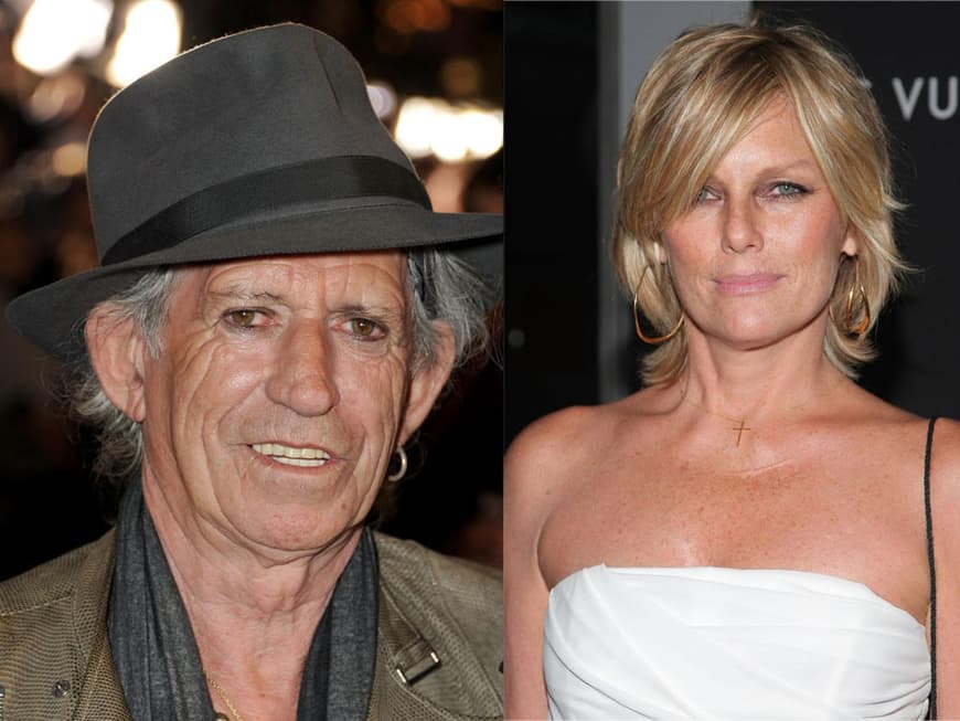 Keith Richards und Patti Hansen Keith Richards und Patti Hansen