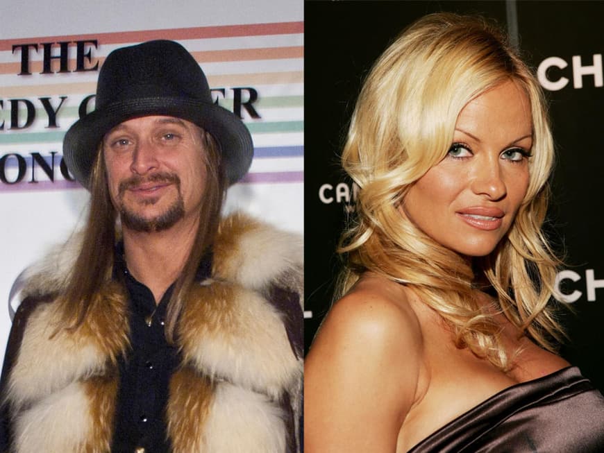 Kid Rock und Pamela Anderson Kid Rock und Pamela Anderson