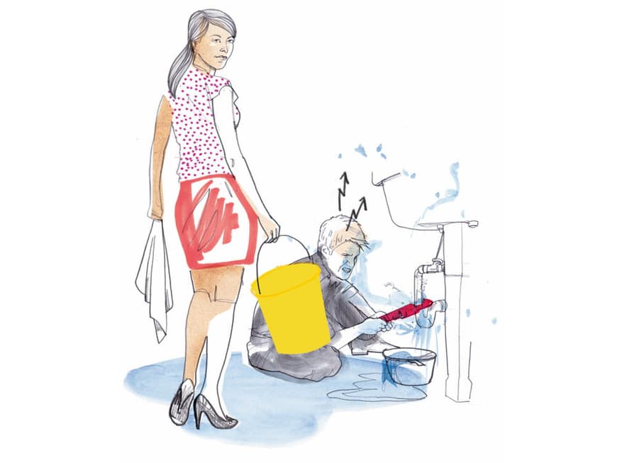 Handwerker Illustration