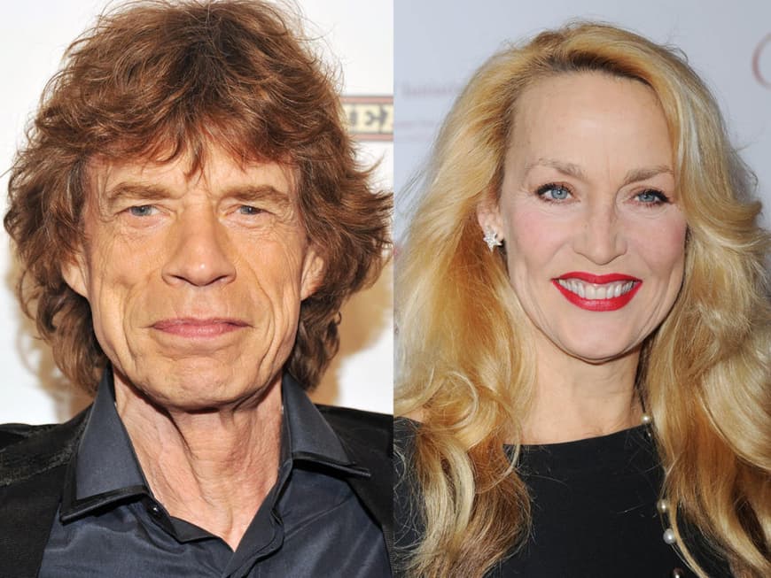 Mick Jagger und Jerry Hall Mick Jagger und Jerry Hall
