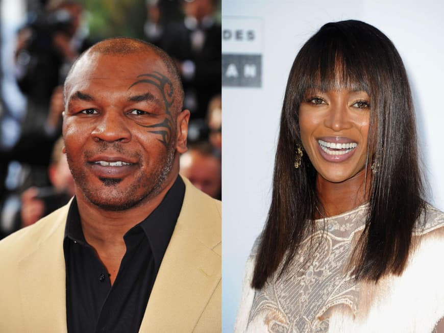 Mike Tyson und Naomi Campbell Mike Tyson und Naomi Campbell