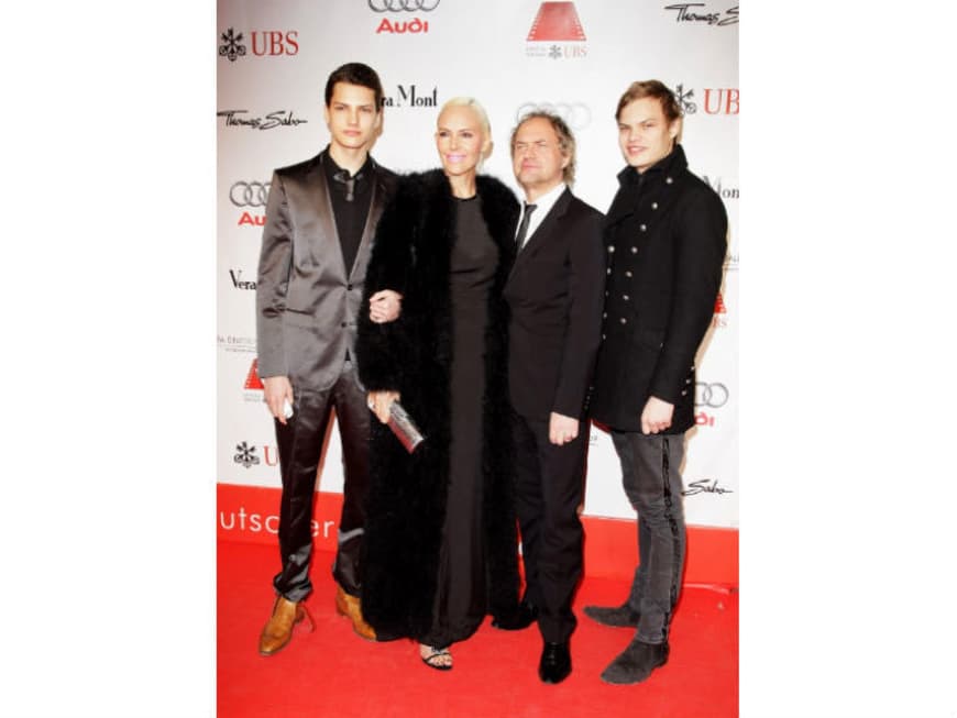 Jimi Blue, Natascha, Uwe und Wilson Gonzalez Ochsenknecht