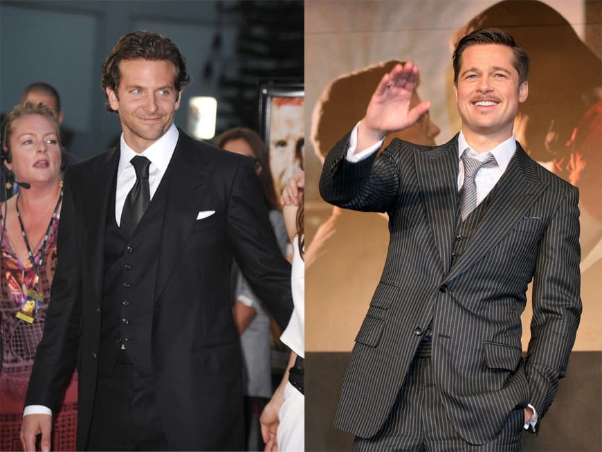 Bradley Cooper & Brad Pitt