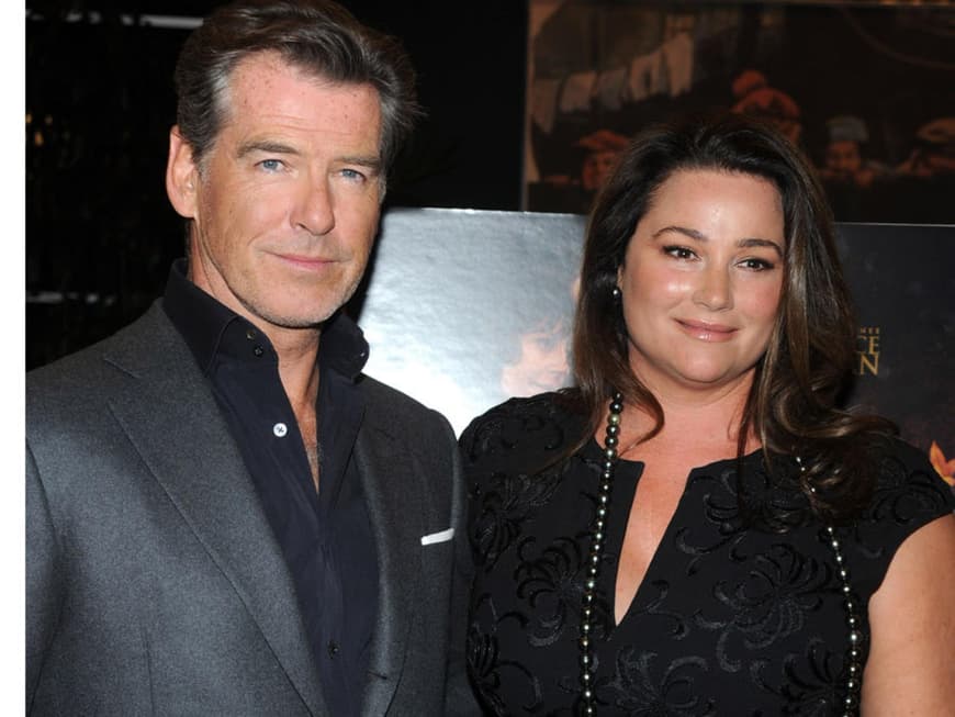 Pierce Brosnan und Keely Shaye Smith Pierce Brosnan und Keely Shaye Smith