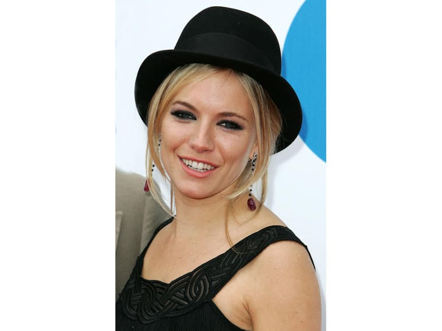 Sienna Miller mit Hut