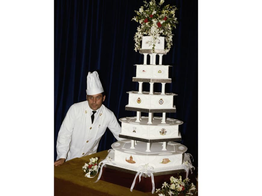 Hochzeitstorte von Prinz Charles und Lady Di Hochzeitstorte von Prinz Charles und Lady Di