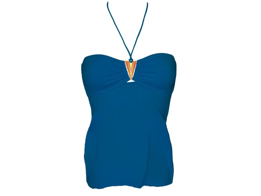 Blauer Badeanzug Blauer Badeanzug