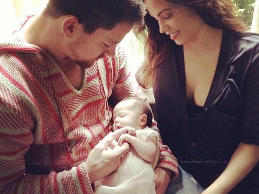 Channing Tatum mit Tochter Ever
