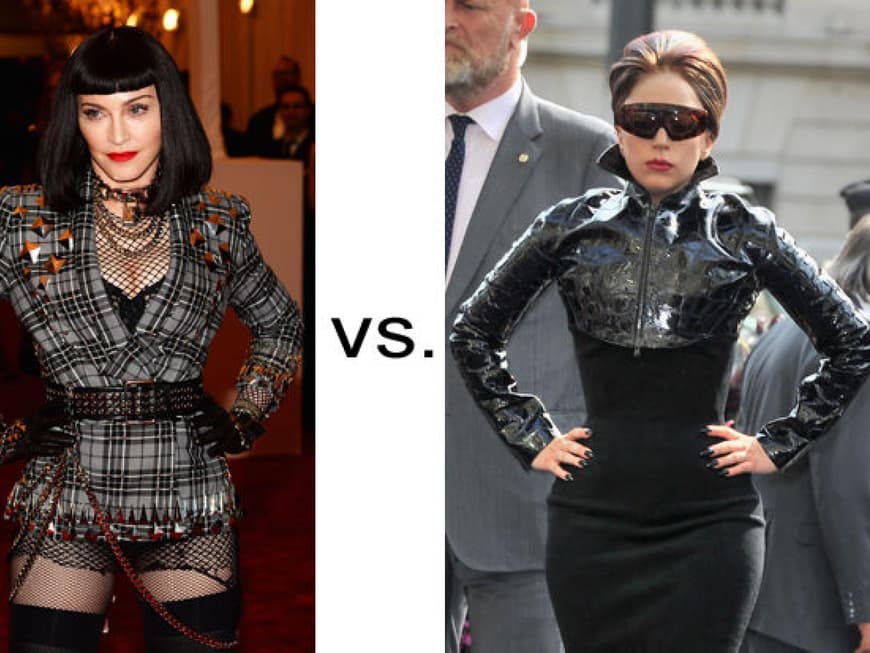 Madonna vs Lady Gaga Madonna vs Lady Gaga