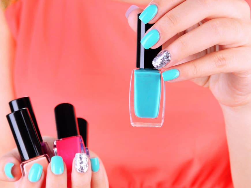 Nailsart blau Nailsart blau