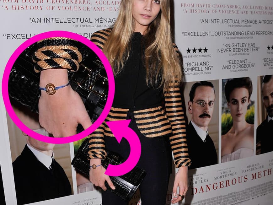 Cara Delevingne mit Daisy London Armband Cara Delevingne mit Daisy London Armband