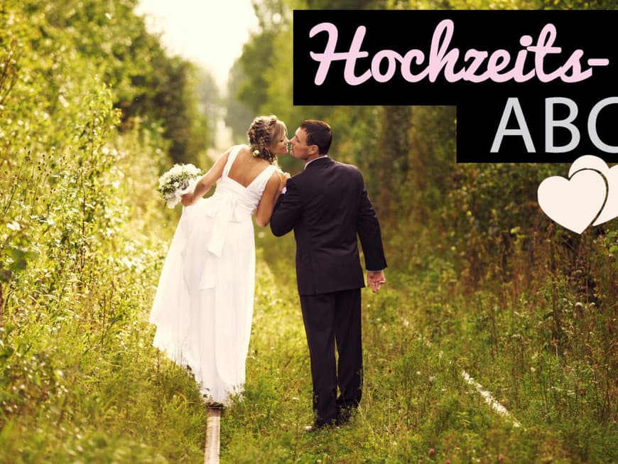 Hochzeits-ABC