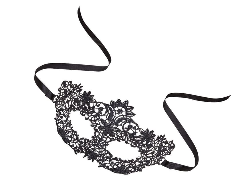 Spitzenmaske mit Blumenmuster