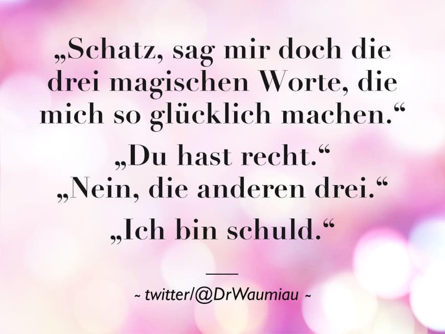 Spruch des Tages