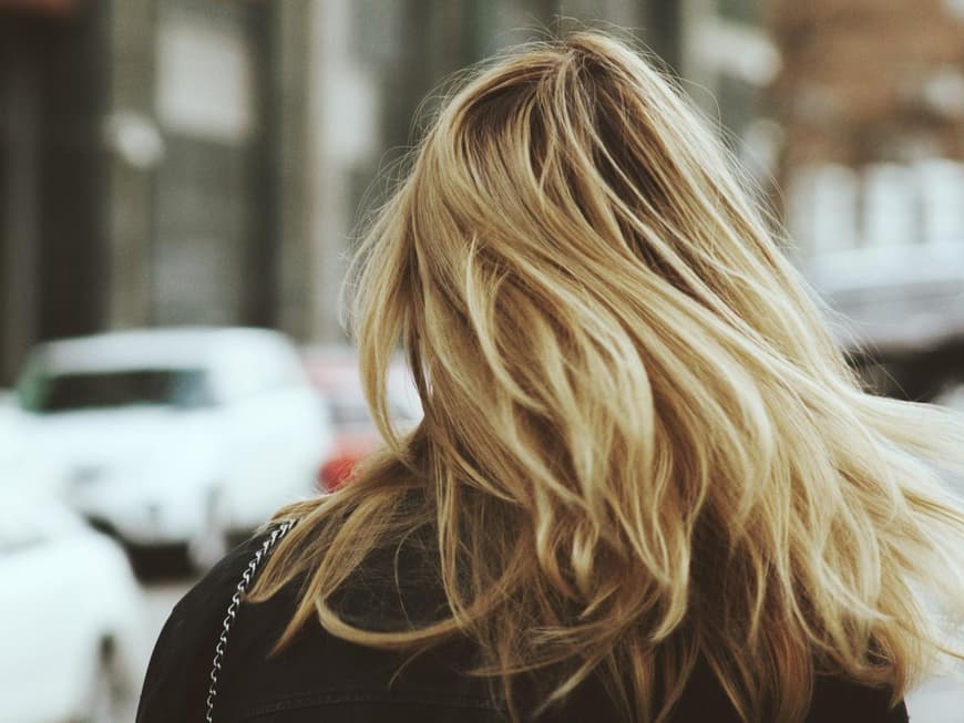 Haare blond