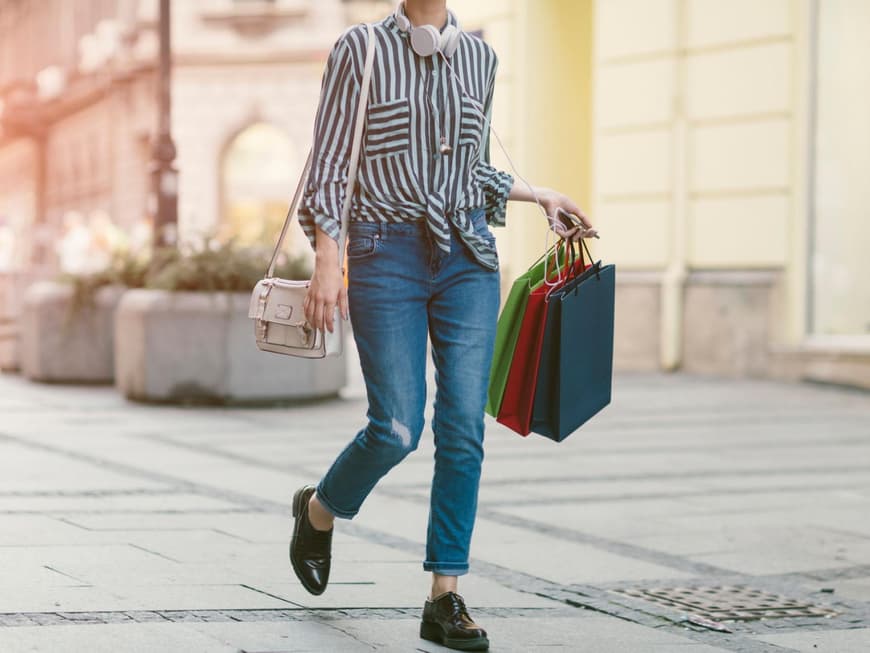 Frauen-Shoppen-Frühjahr Frauen-Shoppen-Frühjahr