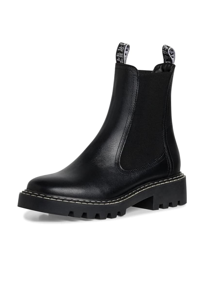 Tamaris chelsea boots glattleder hoher schaft für damen Clearance